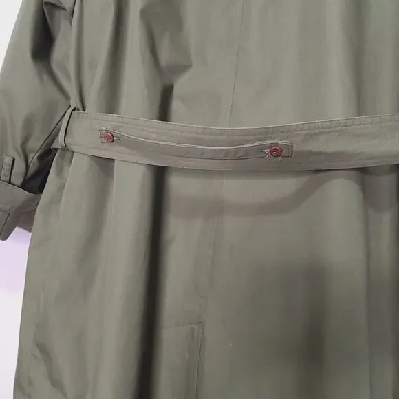 Vintage‎ Misty Harbor Hooded Trench Coat 💛 - Picture 8 of 13